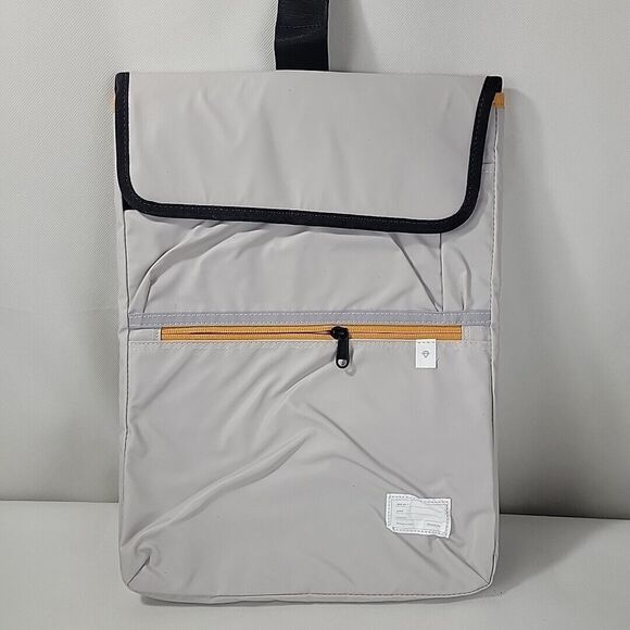 Rawrow Back Pack 222 Waxed Cotna 15" Gray Waterproof Laptop Commute Travel - Picture 7 of 9